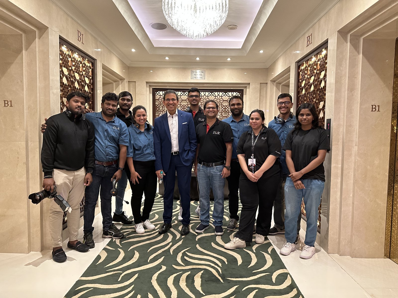 Event U Rox team at an event venue